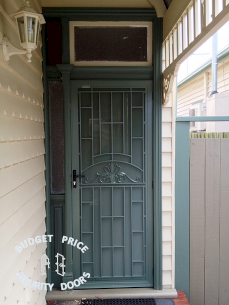 Flower Security Door