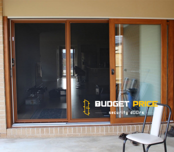 Timber Style Frame Stacker Stainless Steel Security Door