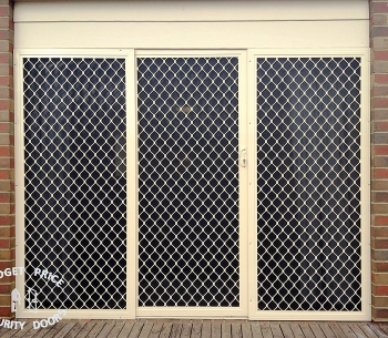 Diamond Grille Sliding Door + Panels